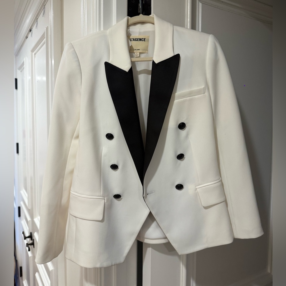 L'AGENCE Ivory Jacket